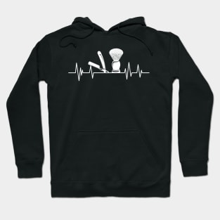 hairstylist heartbeat coiffeur lover Hoodie